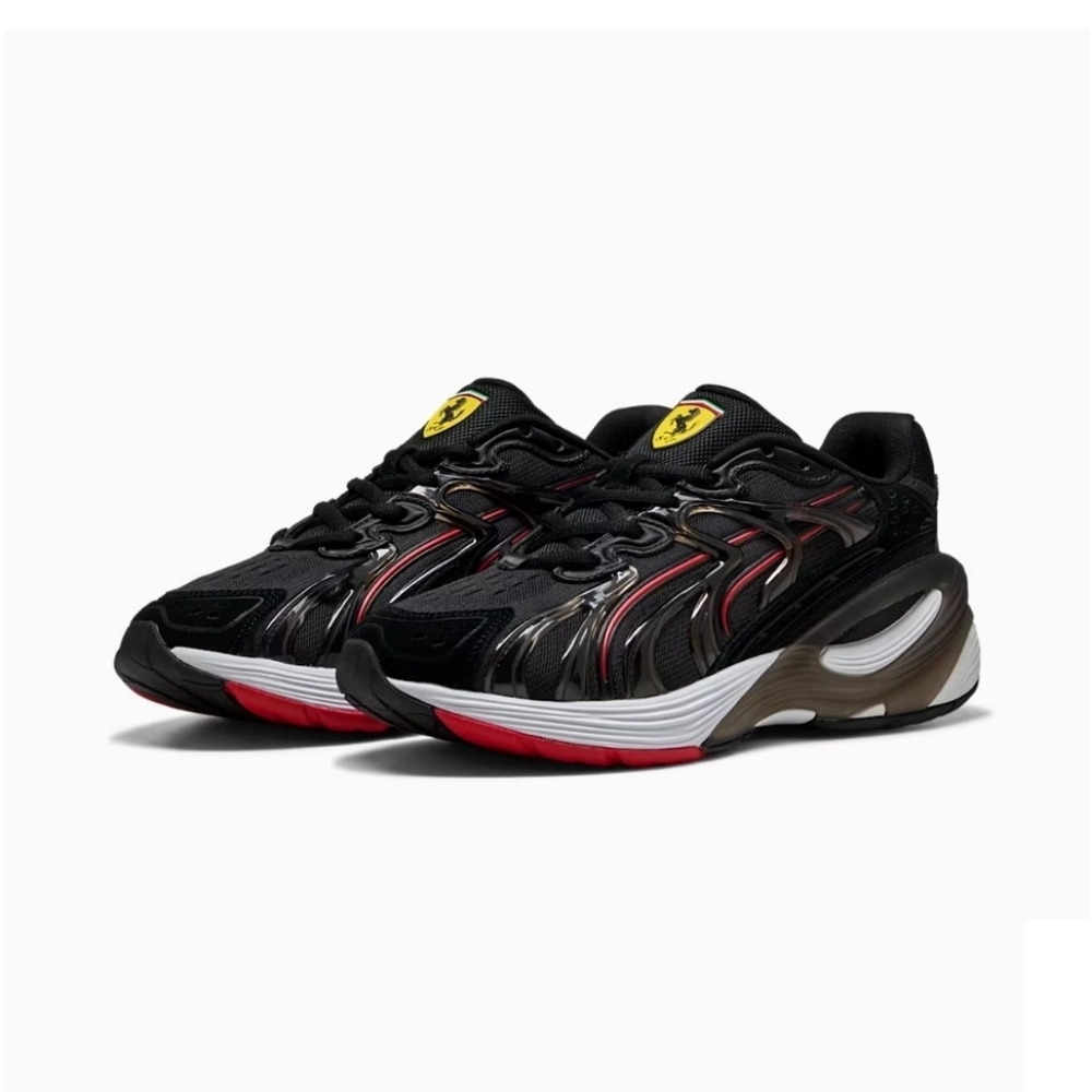 PUMA Scuderia Ferrari x Inverse Black Rosso Corsa Size 9  308851 01
